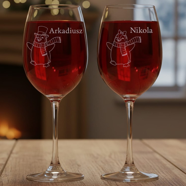 Kieliszki do wina 370 ml Pingwinki gen.jpg