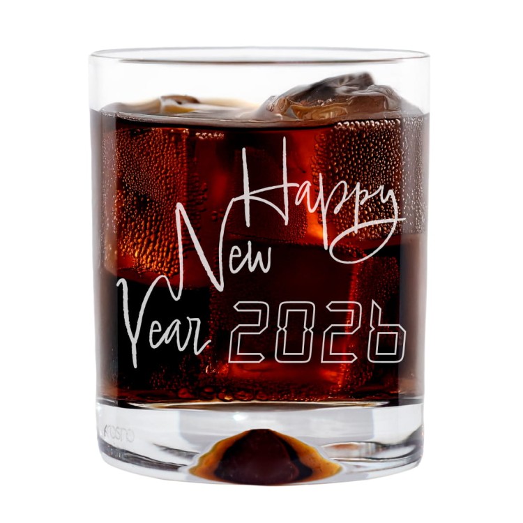 Szklanka do whisky 350ml Happy New Year.jpg