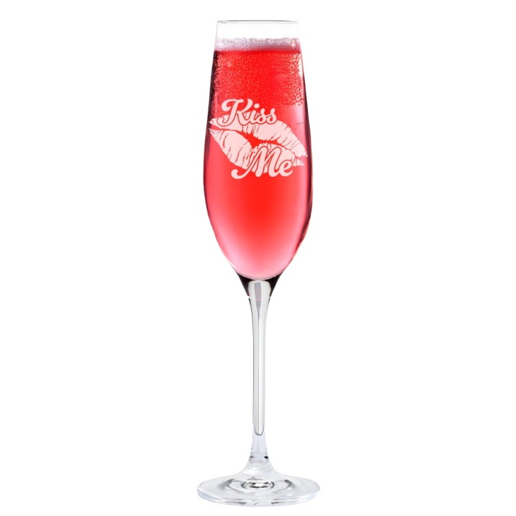 Kieliszek do szampana 200ml Kiss Me.jpg