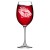 Kieliszek do wina 370ml Kiss Me.jpg