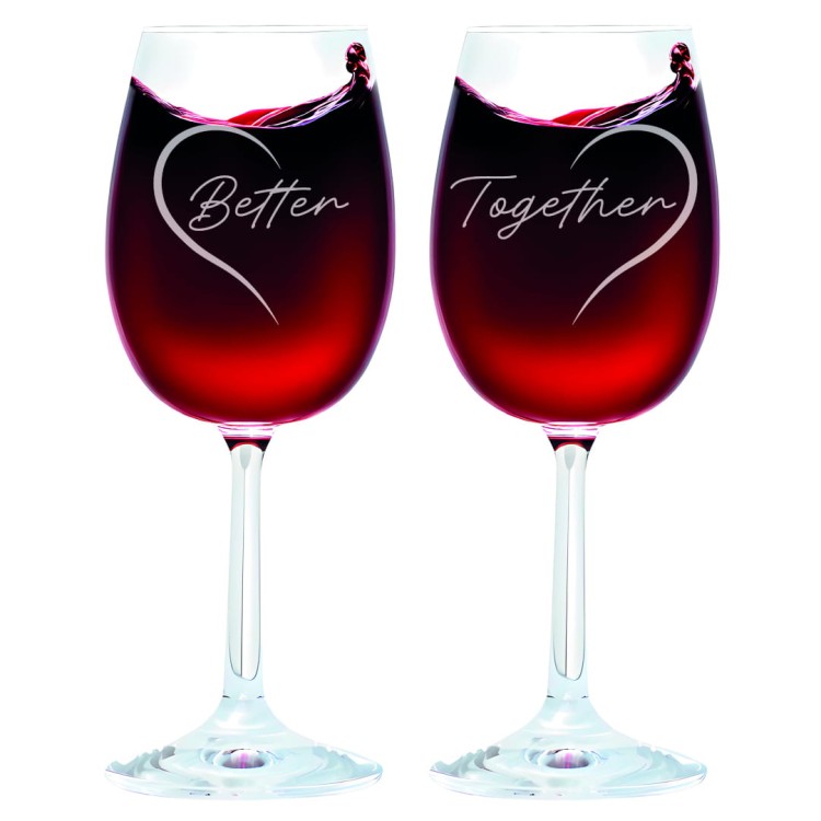 Kieliszki do wina 280ml Better Together.jpg