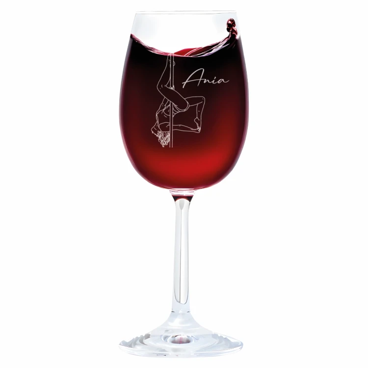 Kieliszek do wina 280ml Tancerka Pole Dance.jpg