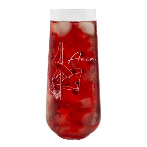 Szklanka do drinków 380ml Tancerka Pole Dance.jpg