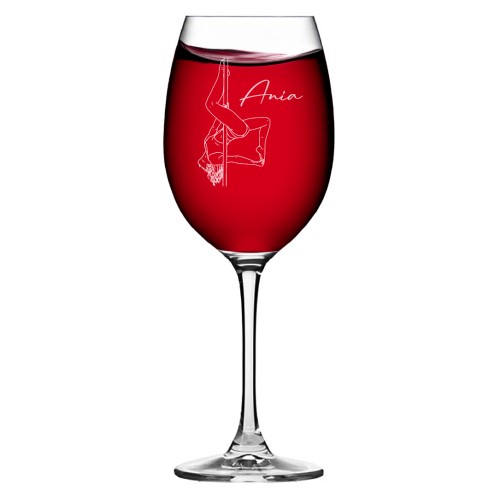 Kieliszek do wina 370ml Tancerka Pole Dance.jpg