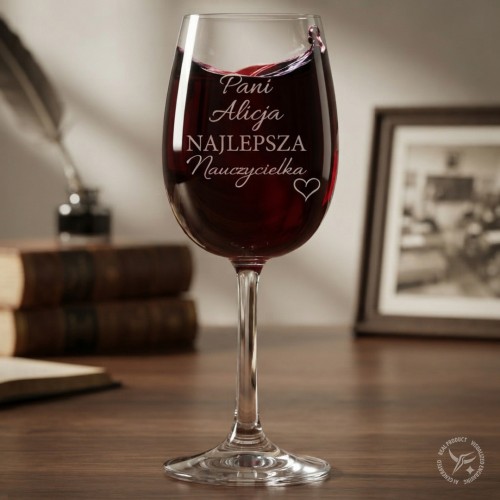 Kieliszek do wina 280ml Najlepsza Nauczycielka_gen.jpg
