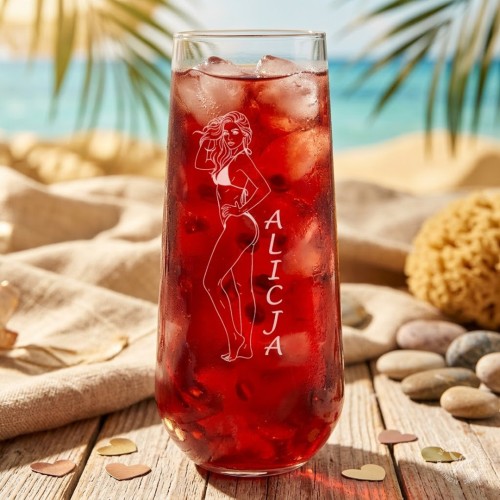 Szklanka do drinków SHAKE 380ml Piękna kobieta w bikini_gen.jpg