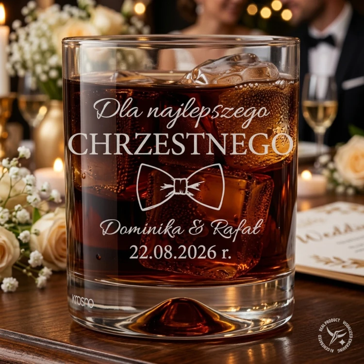 Szklanka do whisky 350ml dla najlepszego CHRZESTNEGO.jpg
