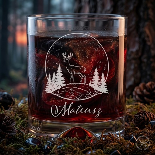 Szklanka do whisky 350ml Jeleń gen.jpg