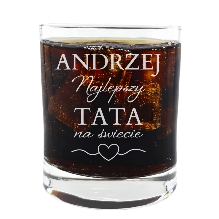 Szklanka Basic 250ml Najlepszy Tata na świecie 2.jpg
