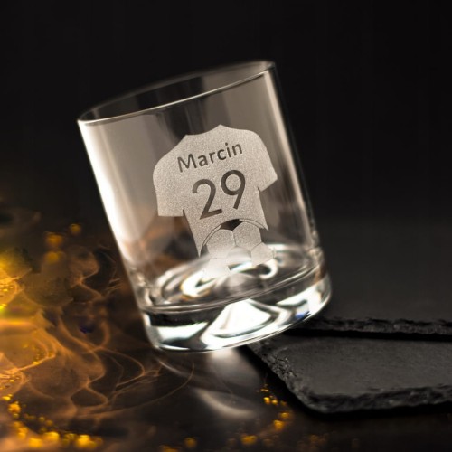 Szklanka do Whisky MIXOLOGY 260ml grawerowana
