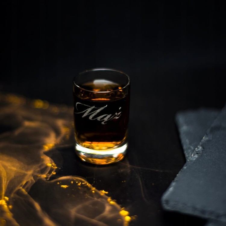 Zestaw kieliszków do wódki SHOT 30ml 6szt grawerowane