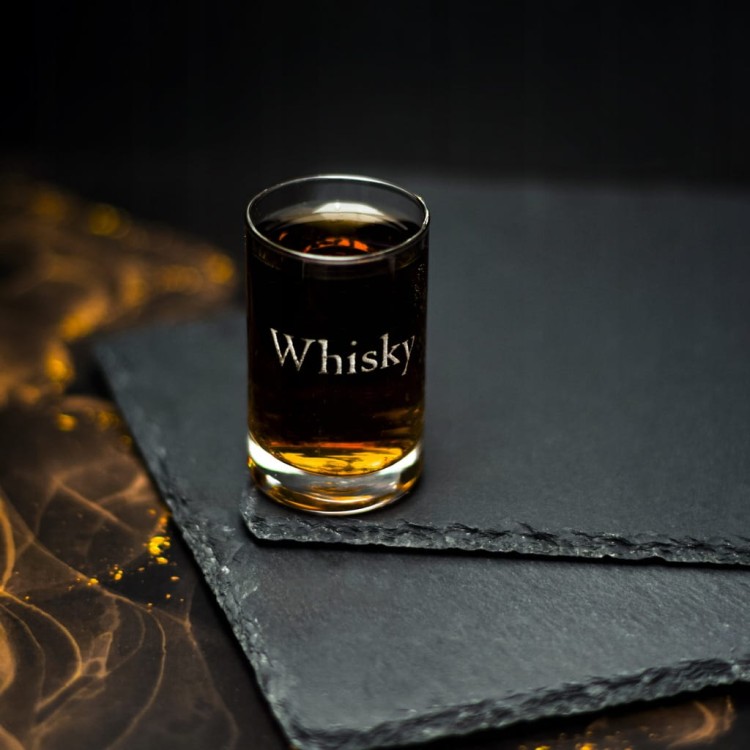Zestaw kieliszków do wódki SHOT 50ml 6szt grawerowane