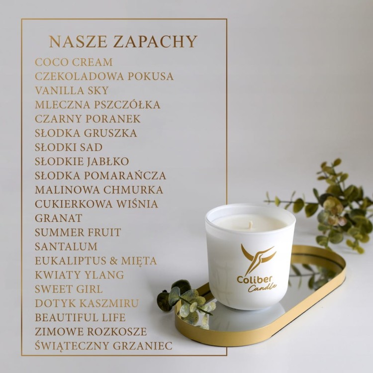 Świeca sojowa Beautiful Life biała 220ml