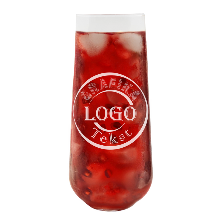 Szklanka do drinków personalizowana z grawerem 380 ml