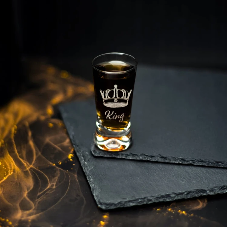 Kieliszek do wódki X-LINE 50ml grawerowany