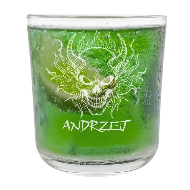 Szklanka do napojów 220ml Płonąca czaszka-01.jpg