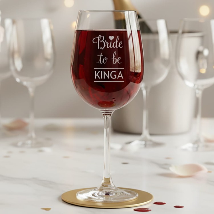 Kieliszek do wina 280ml Bride to be 1.jpg