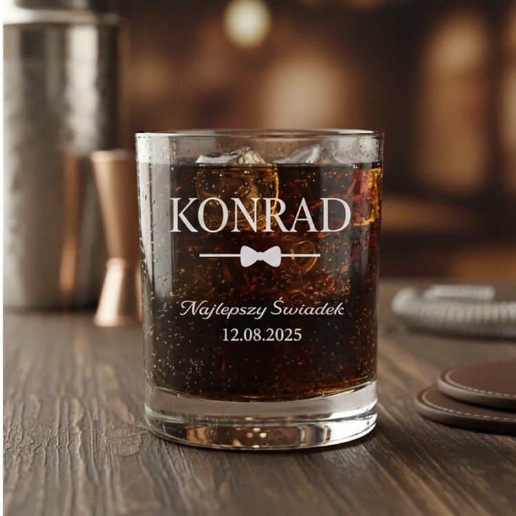 Szklanka Whisky 250ml Najlepszy Świadek z muchą gen.jpg