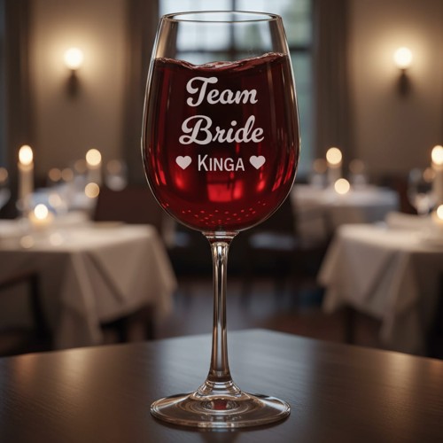 Kieliszek do wina 280ml Team Bride.jpg