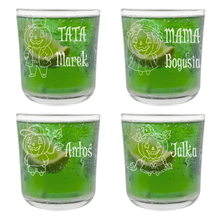 Szklanka do napojów 220ml Rodzina Dyń.jpg
