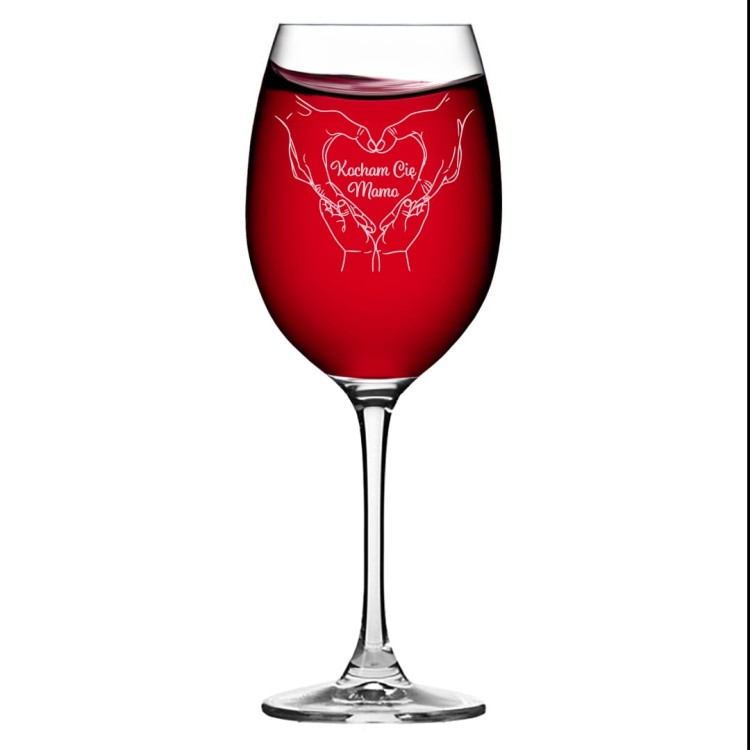 Kieliszek do wina 370ml Kocham Cię Mamo 2.jpg